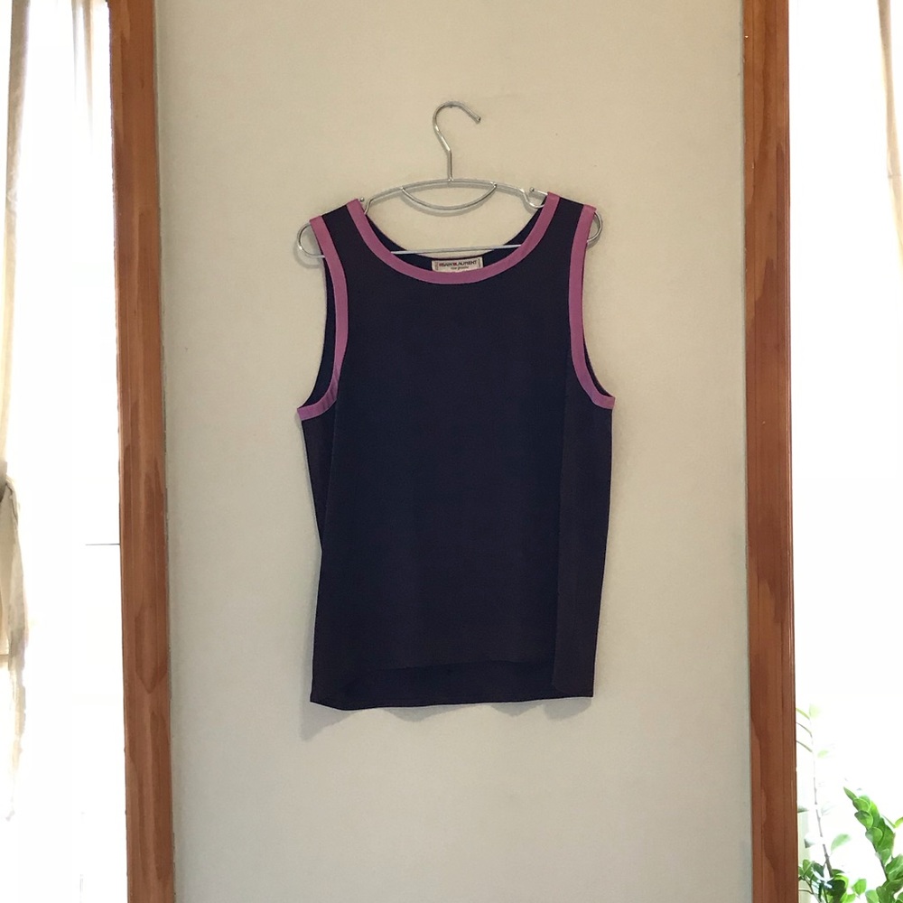 *SOLD* Vintage Saint Laurent Silk Tank